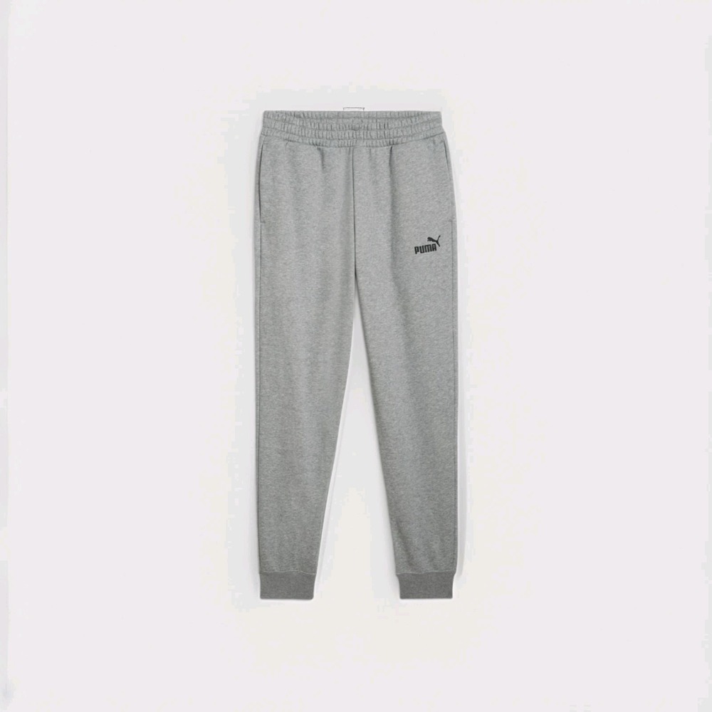 Puma Men's Lightweight Sweat Pants Gray - Medium